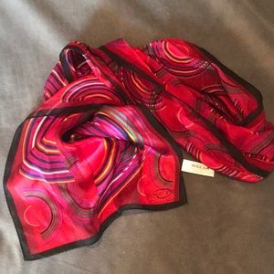 Vintage Oscar De la renta silk scarf